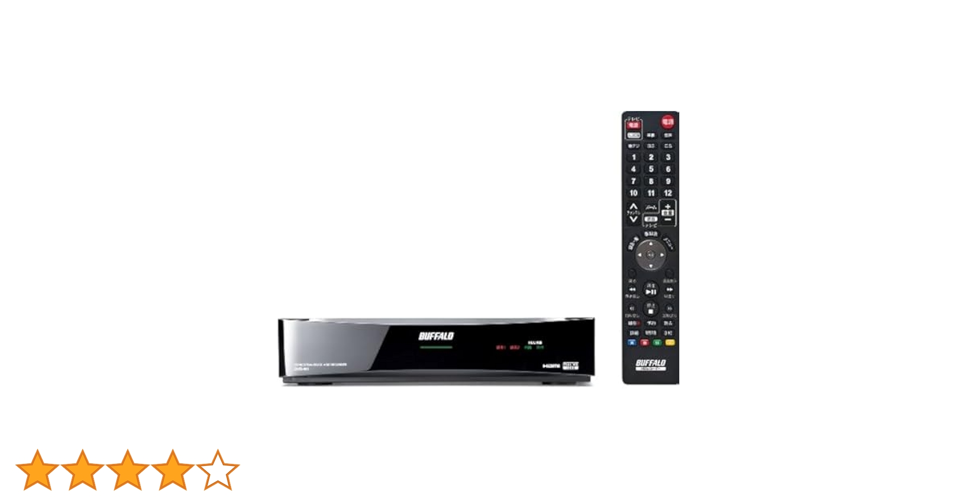 Amazon | BUFFALO Wチューナー搭載 HDDレコーダー 1TB DVR-W1
